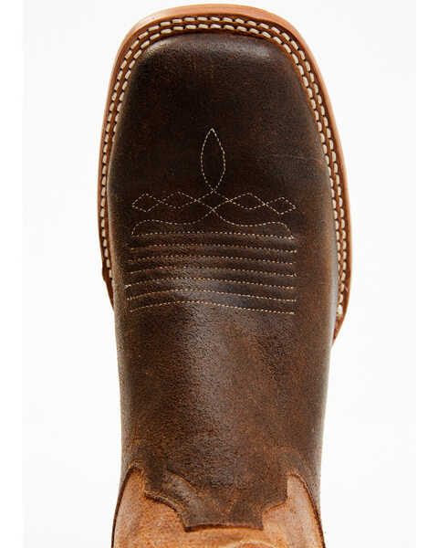 Image #6 - Cody James Men's McBride Western Boots - Broad Square Toe, Brown, hi-res