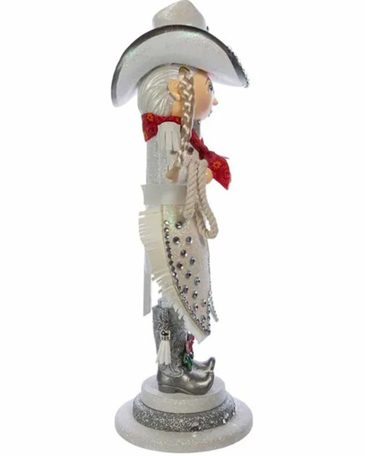 Image #4 - Kurt Adler 18" Hollywood Nutcrackers™ Rhinestone Cowgirl Nutcracker, Multi, hi-res