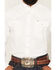 Image #3 - Ferrell Men's Tek Solid Long Sleeve Snap Performance Western Shirt, White, hi-res
