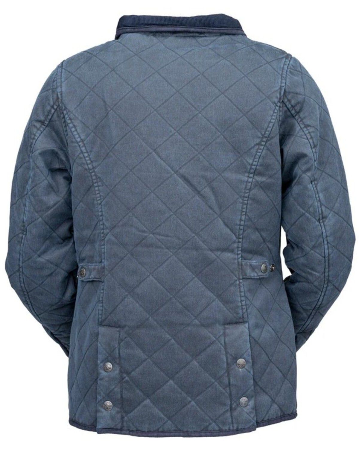 Image #2 - Outback Trading Co Women's Canyonland Barn Jacket - Plus, Blue, hi-res