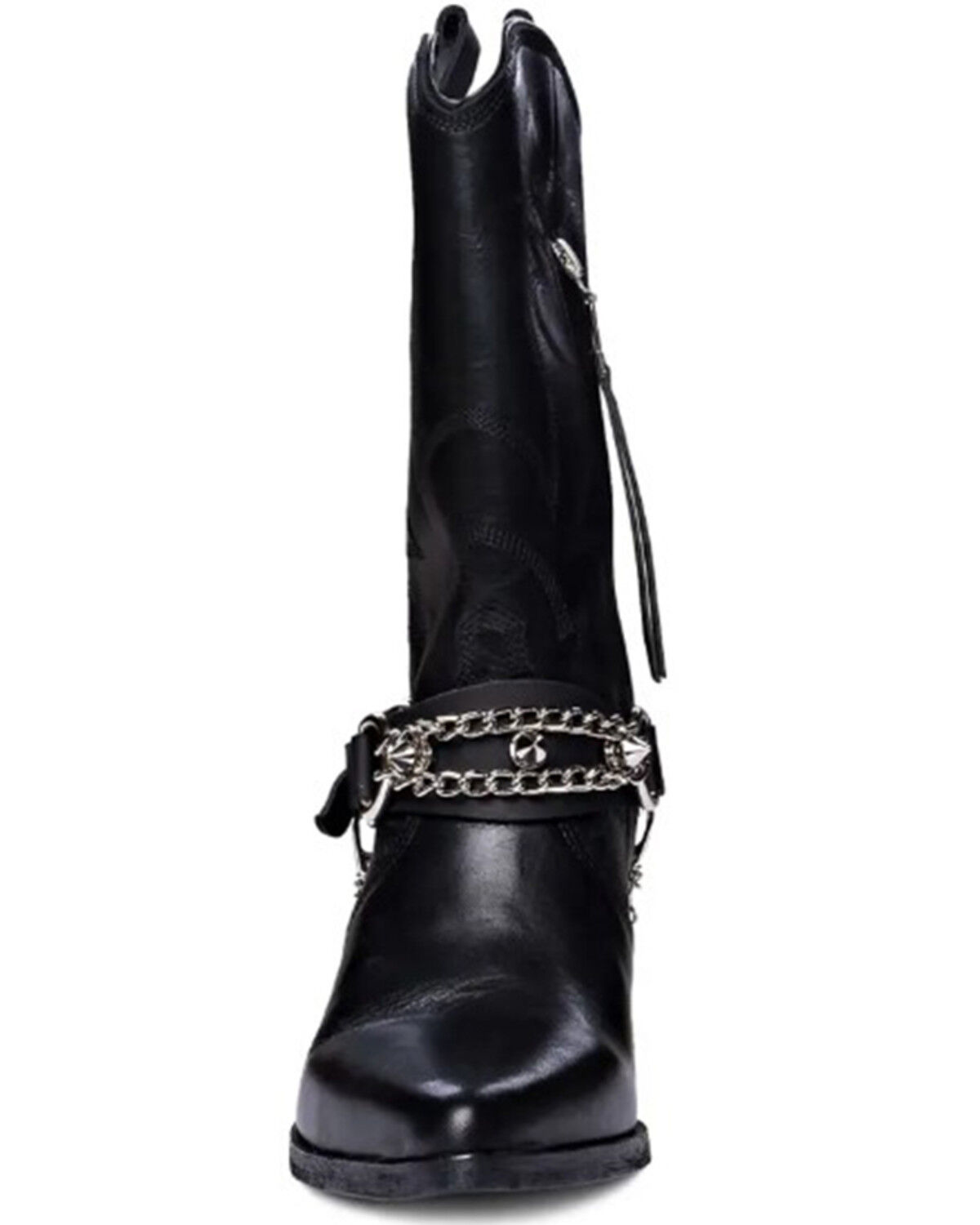 Image #3 - Golo Women's Mesa Western Boots - Snip Toe, Black, hi-res