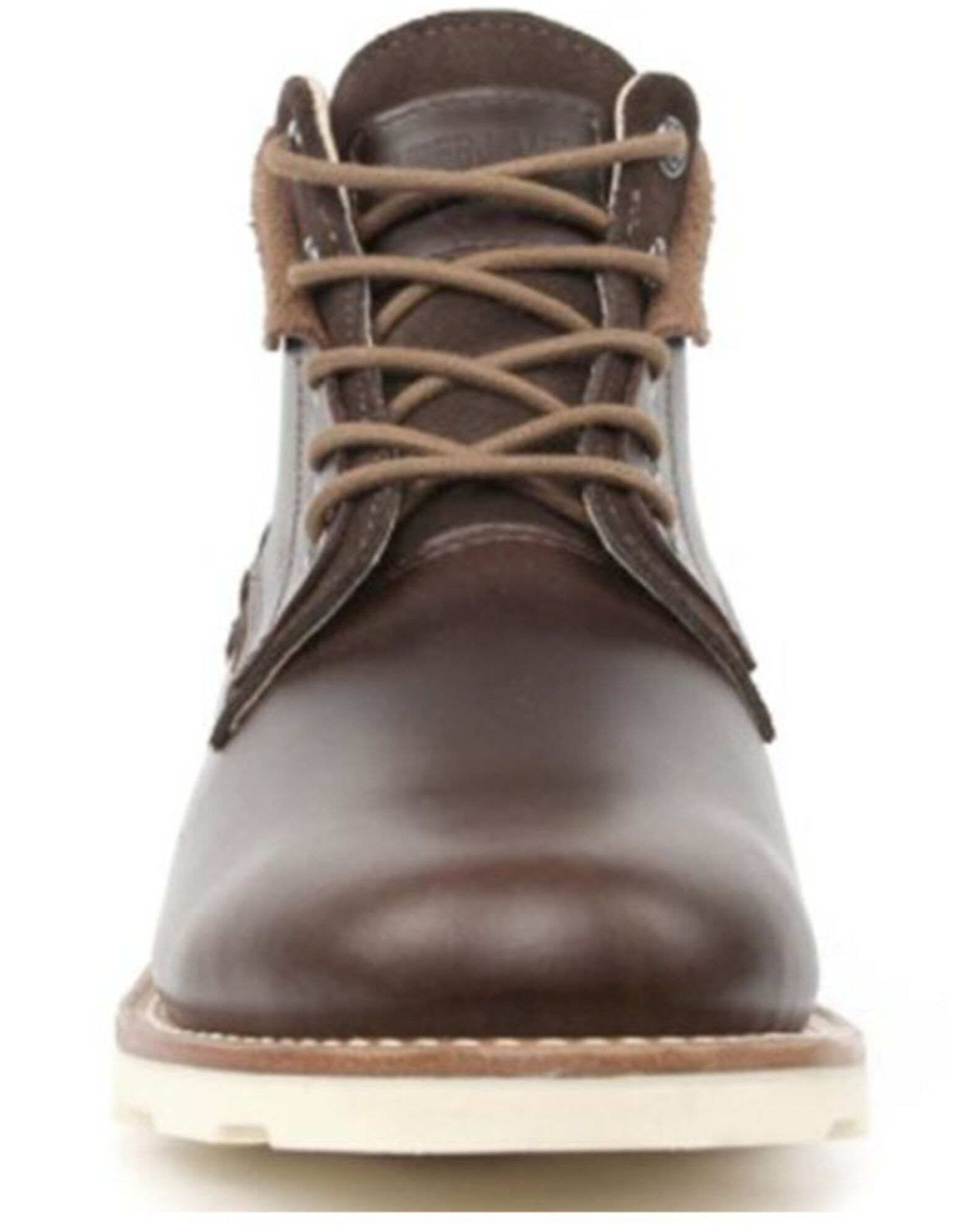 Image #4 - Superlamb Men's Makan Desert Boots - Round Toe, Black Cherry, hi-res