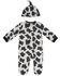 Image #2 - Wrangler Infant Boys' Cow Print Onesie Set - 2 Piece, Black/white, hi-res