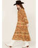 Image #2 - Spell Women's Impala Floral Midi Dress, Gold, hi-res