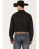 Image #4 - Ariat Men's Wrinkle Free Solid Pinpoint Oxford Classic Fit Long Sleeve Button Down Shirt, Charcoal, hi-res
