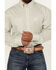 Image #3 - George Strait by Wrangler Men's Medallion Print Long Sleeve Button-Down Western Shirt, White, hi-res