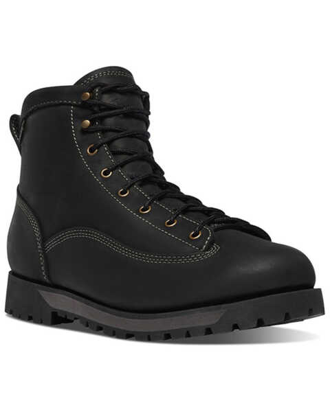 Image #6 - Danner Men's 6" Cedar Grove GTX Work Boots - Round Toe , Black, hi-res