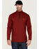 Image #1 - Cody James Men's FR Knit 1/4 Zip-Front Work Pullover, Dark Red, hi-res