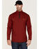 Image #1 - Cody James Men's FR Knit 1/4 Zip-Front Work Pullover , Dark Red, hi-res
