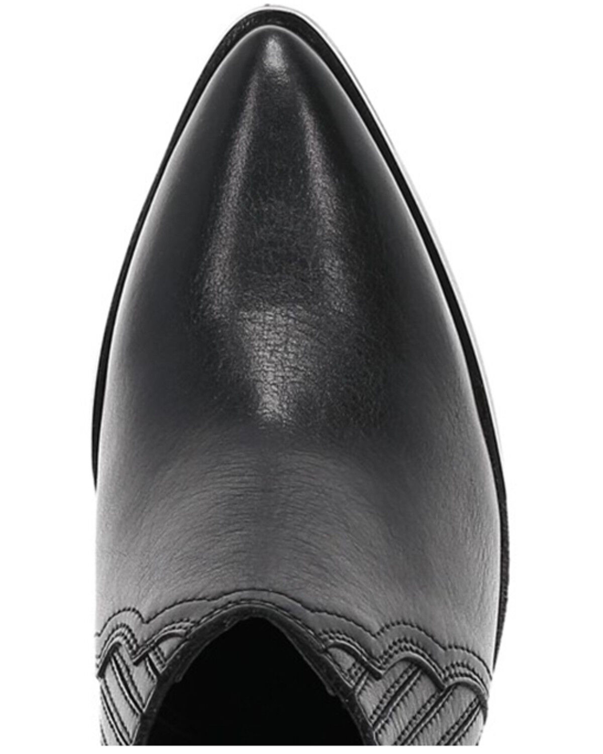 Image #6 - Frye Women's Sara Western Mules, Black, hi-res