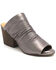 Golo Shoes Women's Landon Silver Pewter Open Toe Mule , Silver, hi-res