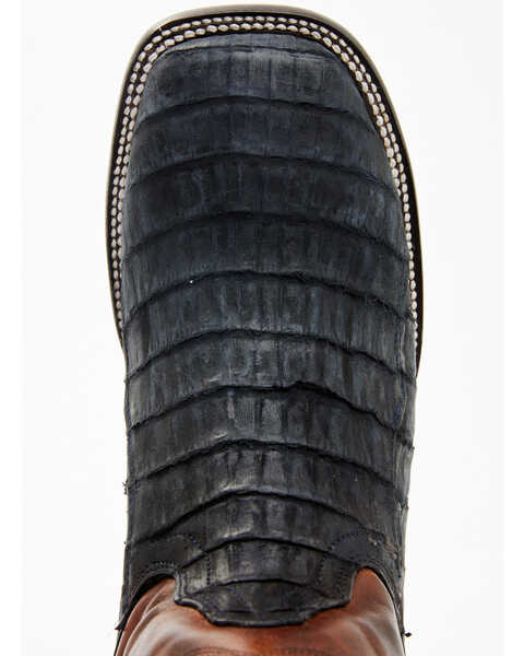 Image #6 - Cody James Men's Exotic Caiman Western Boots - Broad Square Toe, Blue, hi-res
