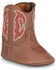 Image #1 - Justin Infant Boys' Baby Canter Western Boots - Broad Square Toe, Brown, hi-res