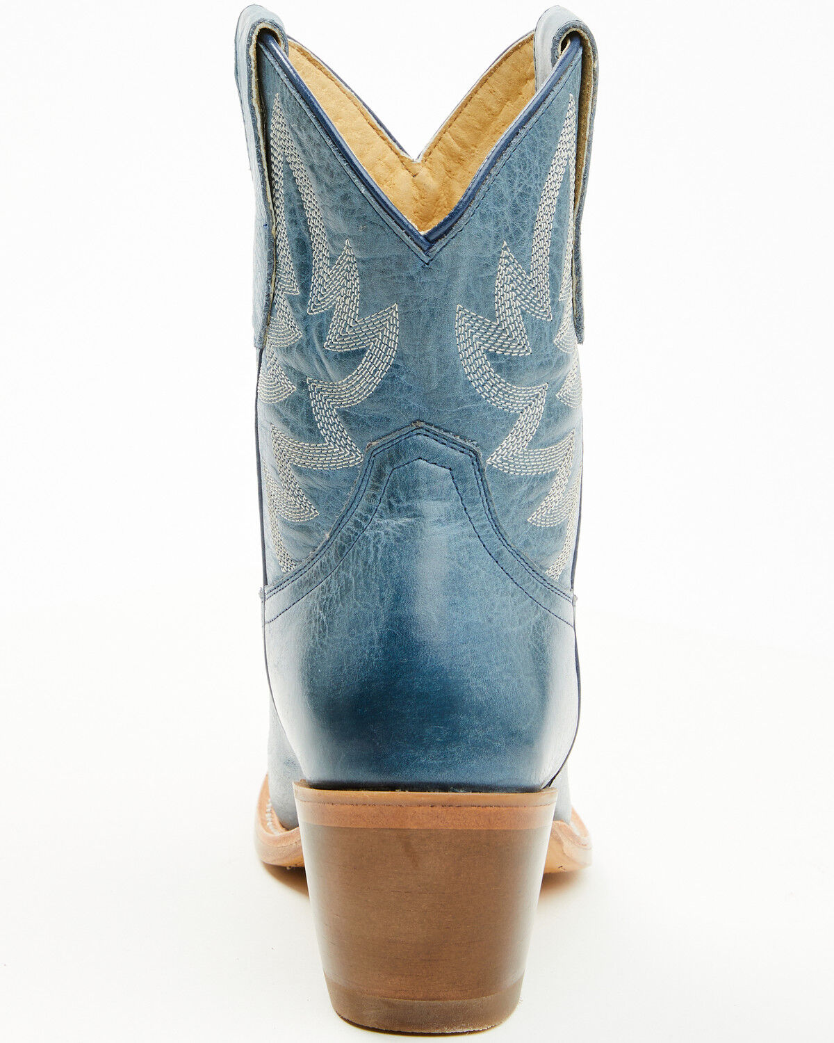 Image #5 - Idyllwind Women's Wheels Western Booties - Round Toe, Navy, hi-res