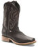 Double H Men's Dark Brown Elk Western Boots - Broad Square Toe, Chocolate, hi-res