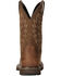 Ariat Men's Groundbreaker Western Work Boots - Steel Toe, Brown, hi-res