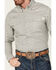 Image #3 - Justin Men's Boot Barn Exclusive JustFlex Medallion Print Long Sleeve Button-Down Western Shirt , Green, hi-res