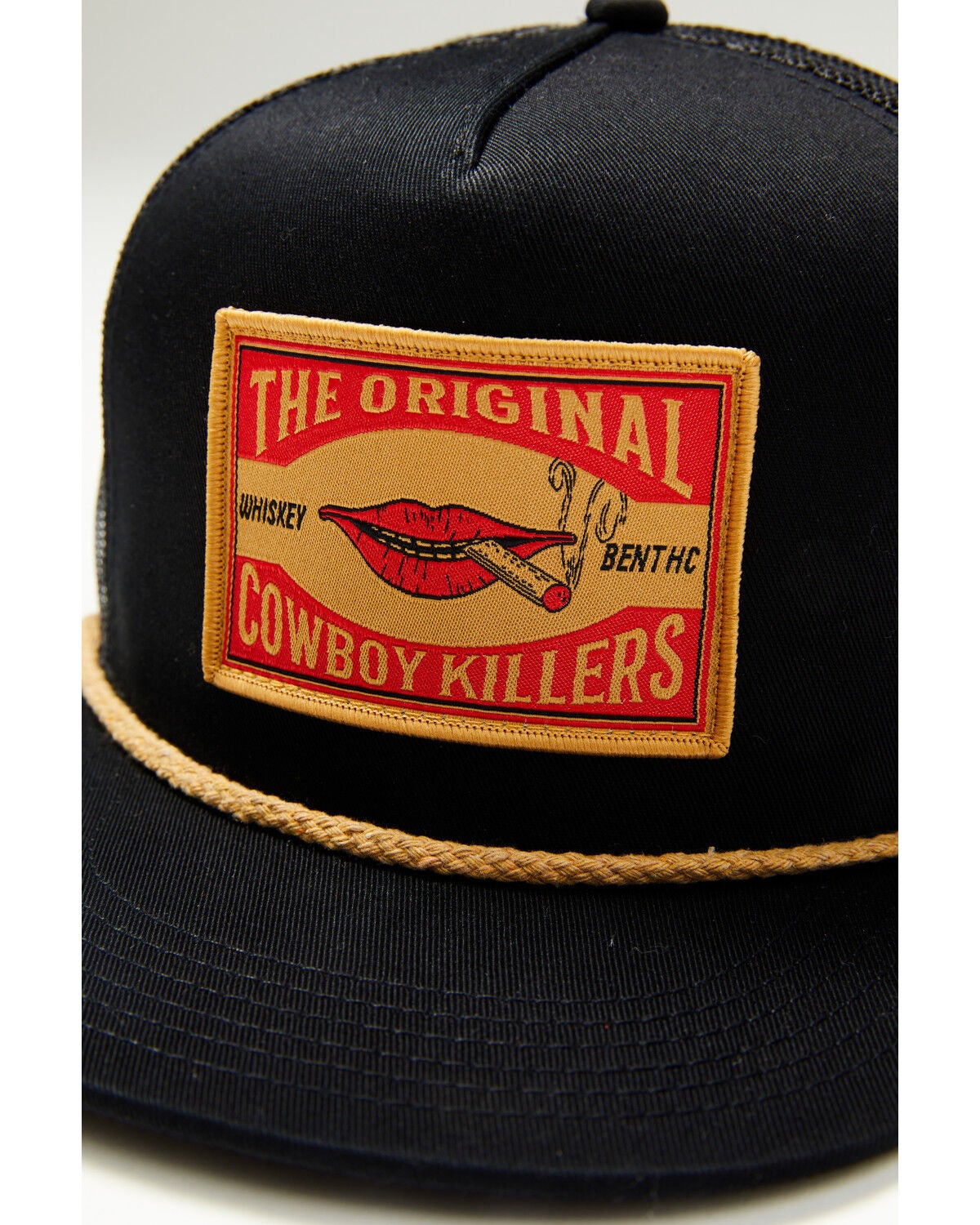 Image #3 - Whiskey Bent Men's Matchbox Ball Cap, Black, hi-res