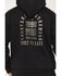 Image #4 - Lucky Brand Workwear Men's Flag Tracks Pullover Hooded Sweatshirt, Black, hi-res