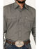 Image #3 - Stetson Men's Geo Print Long Sleeve Snap Western Shirt, Black, hi-res