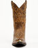 Image #4 - Laredo Men's 12" Fancy Stitch Western Boots - Snip Toe , Tan, hi-res