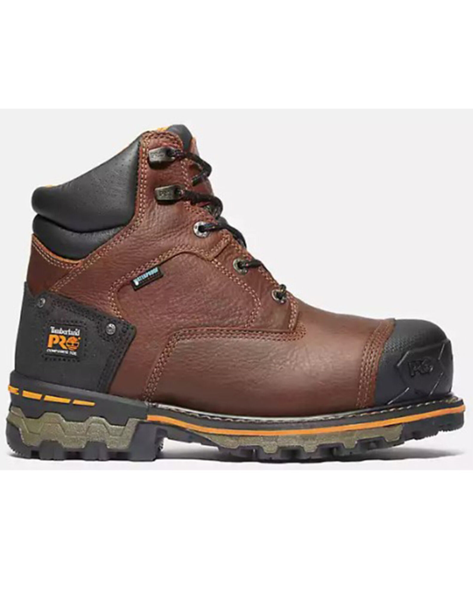 Timberland PRO Men s Boondock 6 Waterproof Insulated Work Boots Composite Toe Sheplers