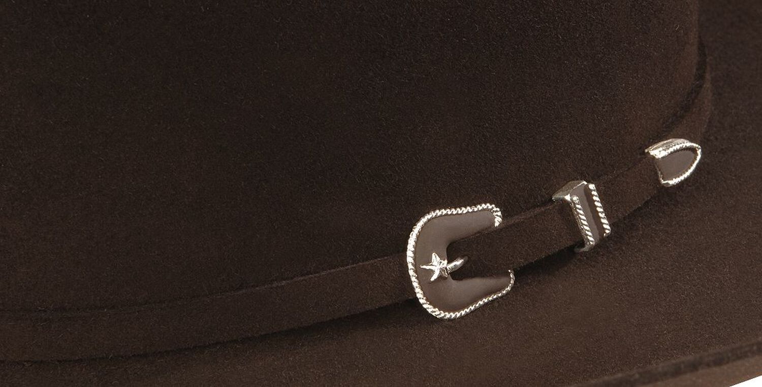 Image #2 - Resistol George Strait 6X City Limits Fur Felt Western Hat, Chocolate, hi-res