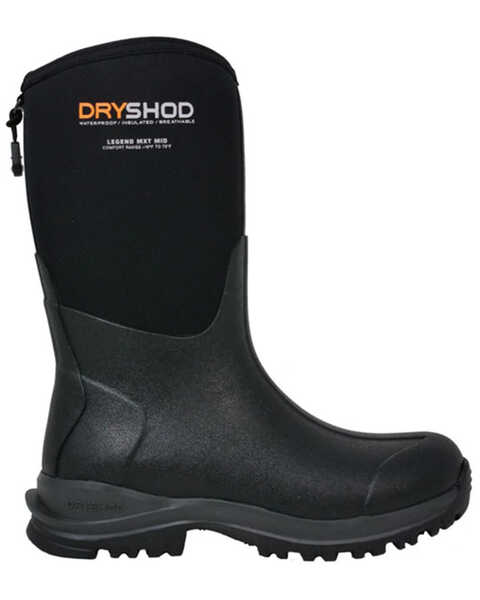 Dryshod Women's Legend MXT Rubber Work Boots - Soft Toe, Black, hi-res