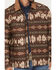 Image #3 - Cody James Men's FR Buck Southwestern Print Barn Coat, Dark Brown, hi-res