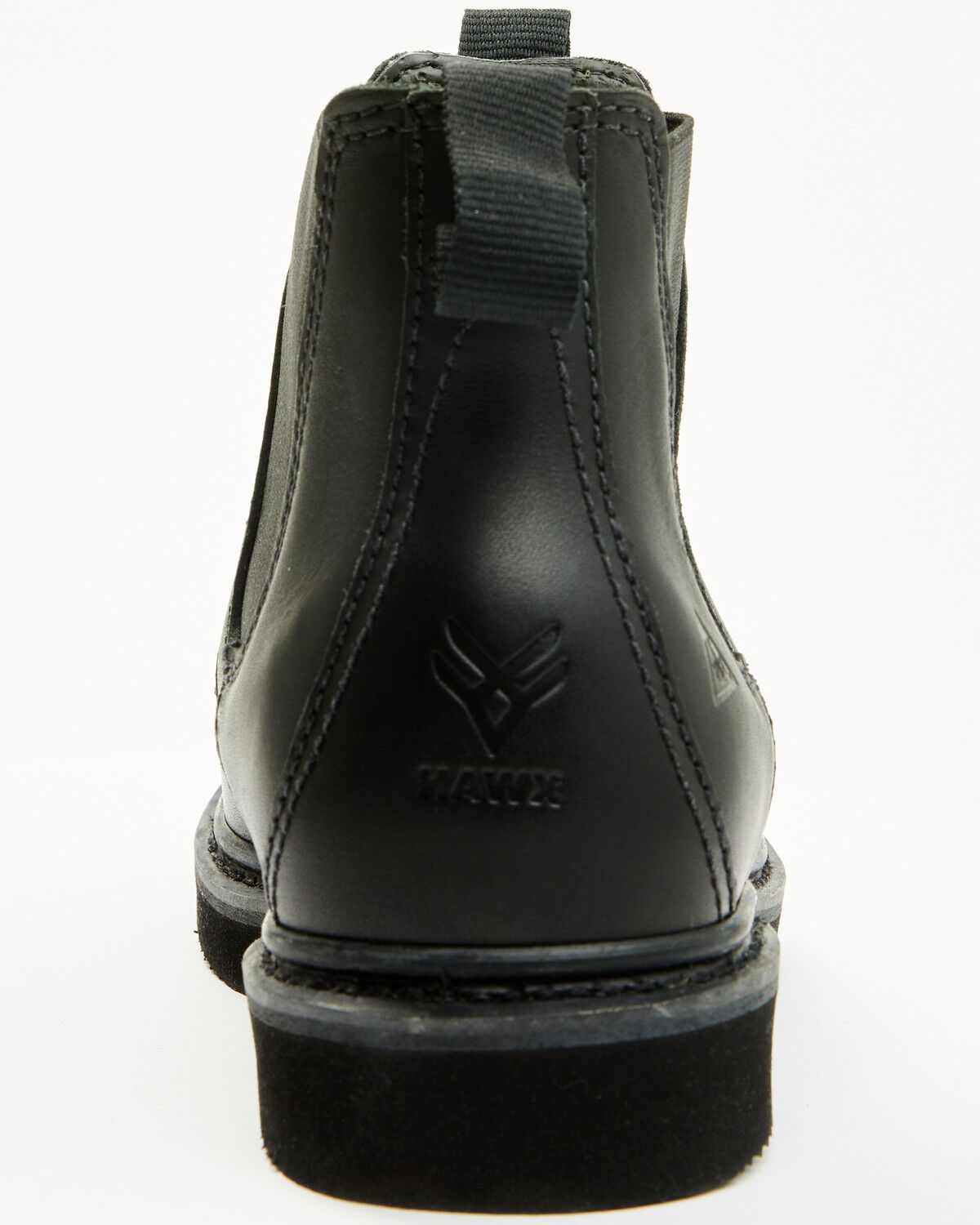 Image #5 - Hawx Men's Pull-On Chelsea Work Boots - Soft Toe, Black, hi-res