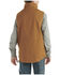 Image #4 - Carhartt Little Boys' Canvas Sherpa Lined Vest, Medium Brown, hi-res