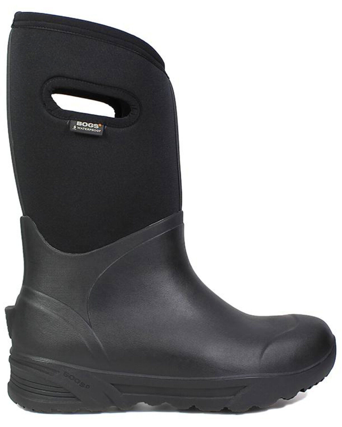 black insulated waterproof work boots