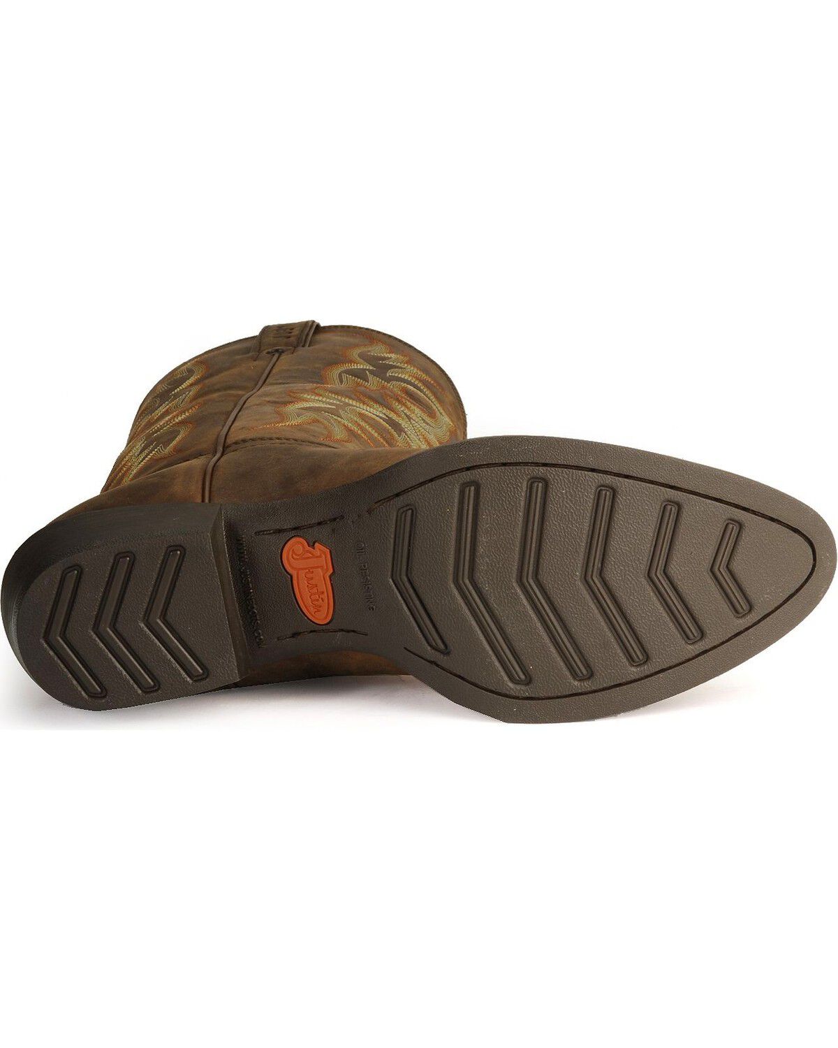 justin stampede western apache cowboy boot