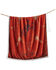 Image #2 - HiEnd Accents Marfa Campfire Sherpa Throw, Red, hi-res