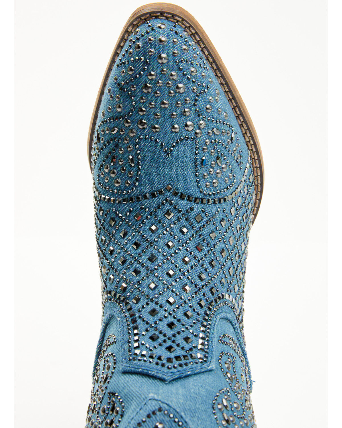 Image #6 - Very G Women's Show Off Fashion Booties - Round Toe, Blue, hi-res