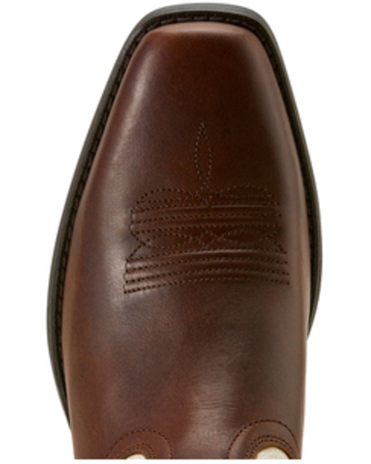 Image #4 - Ariat Women's Round Up Western Performance Boots - Square Toe, Caramel, hi-res