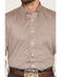 Image #3 - Wrangler X Cody Johnson Men's Houndstooth Print Long Sleeve Button-Down Western Shirt, Navy, hi-res