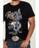 Image #3 - RANK 45&reg; Men's Spirit Cowboy Short Sleeve Graphic T-Shirt, Black, hi-res