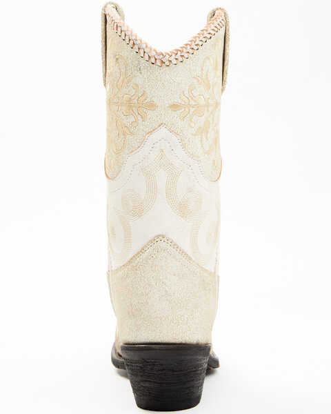 Image #5 - Laredo Women's Aretha Western Boots - Snip Toe, Off White, hi-res
