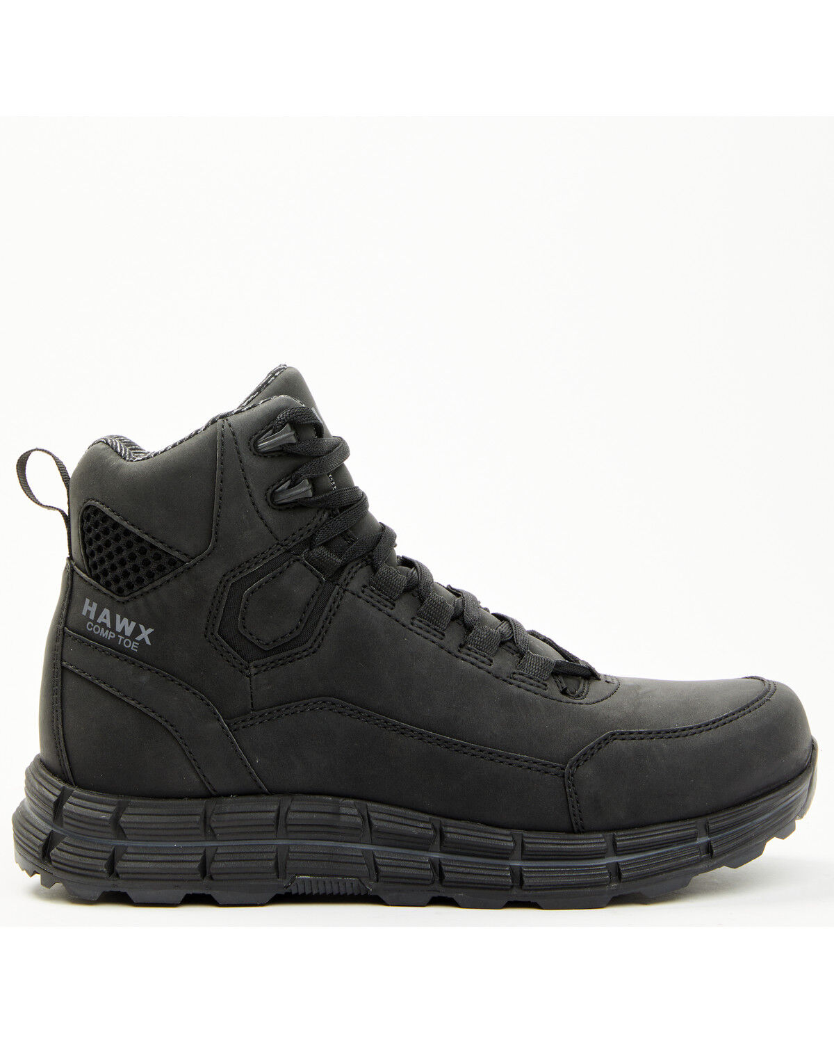 Image #2 - Hawx Men's 6" Athletic Work Boots - Composite Toe, Black, hi-res