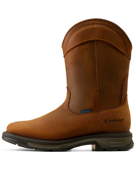 Image #2 - Ariat Men's 11" WorkHog XT Wellington Waterproof Work Boots - Soft Toe , Brown, hi-res