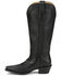 Image #3 - Tony Lama Women's Derby Jess Tall Western Boots - Snip Toe, Black, hi-res