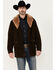 Image #1 - Cody James Men's Legacy II Quilted Coat, Chocolate, hi-res