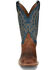 Image #4 - Justin Men's Poston Western Boots - Broad Square Toe , Brown, hi-res