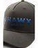 Image #2 - Hawx Men's Gradient Logo Ball Cap, Grey, hi-res