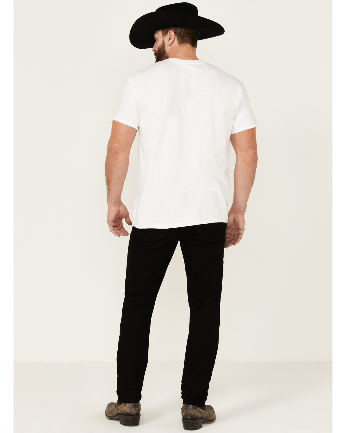 Image #3 - Cody James Men's Fresian Dark Wash Stretch Tapered Slim Straight Jeans, , hi-res