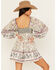Image #4 - Free People Women's Border Endless Afternoon Long Sleeves Mini Dress , Ivory, hi-res