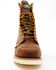 Image #4 - Thorogood Men's American Heritage 8" USA Wedge Work Boots - Steel Toe, Brown, hi-res