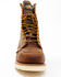 Thorogood Men's American Heritage 8" Made In The USA Wedge Work Boots - Steel Toe, Brown, hi-res