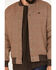 Image #3 - Brixton Men's Dillinger Bomber Jacket, Tan, hi-res